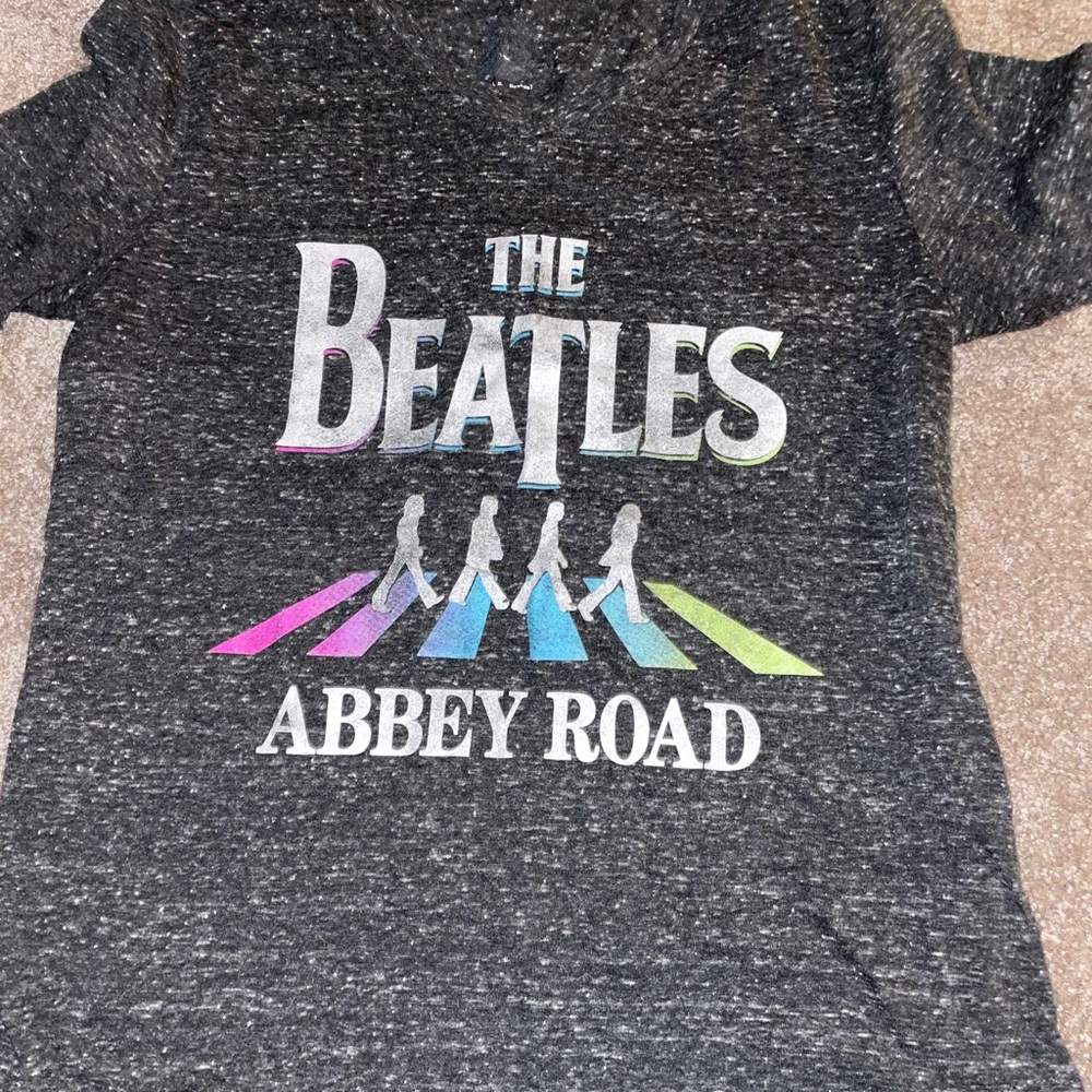 The Beatles Abbey Road Kids T-Shirt - Black